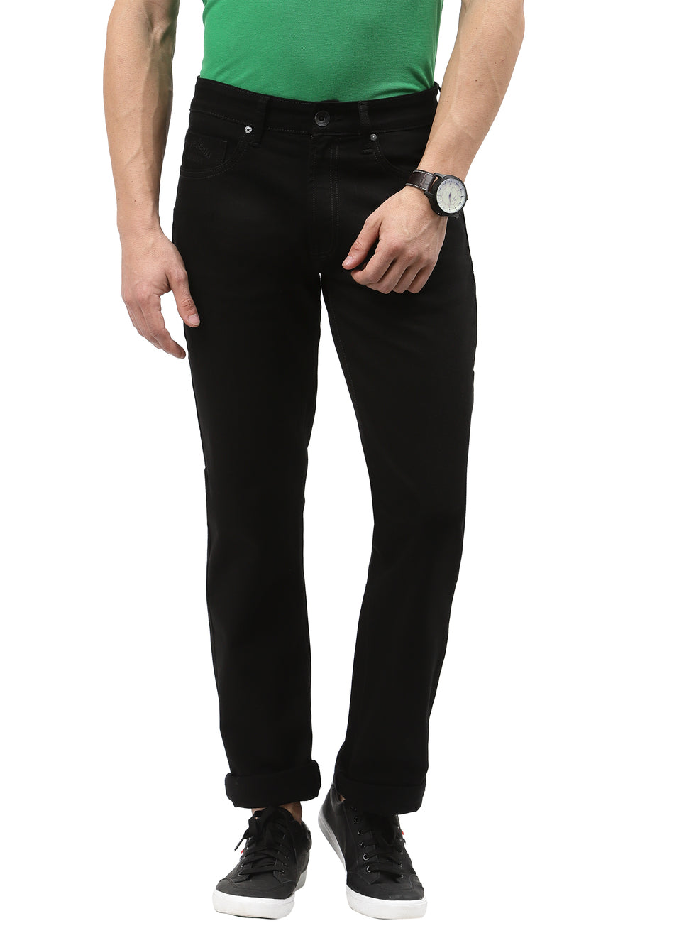 Holborne Regular Fit Mid Waist Straight Leg Jeans